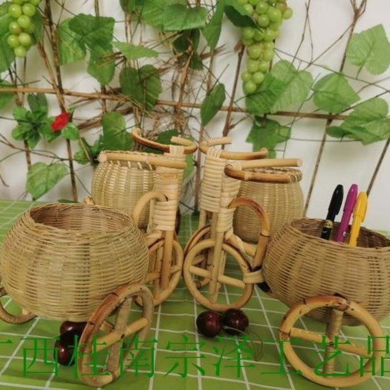 手工竹制品竹籃子收納筐水果籃創(chuàng)意籃子家用點(diǎn)心竹編籃子竹篩簸箕創(chuàng)意